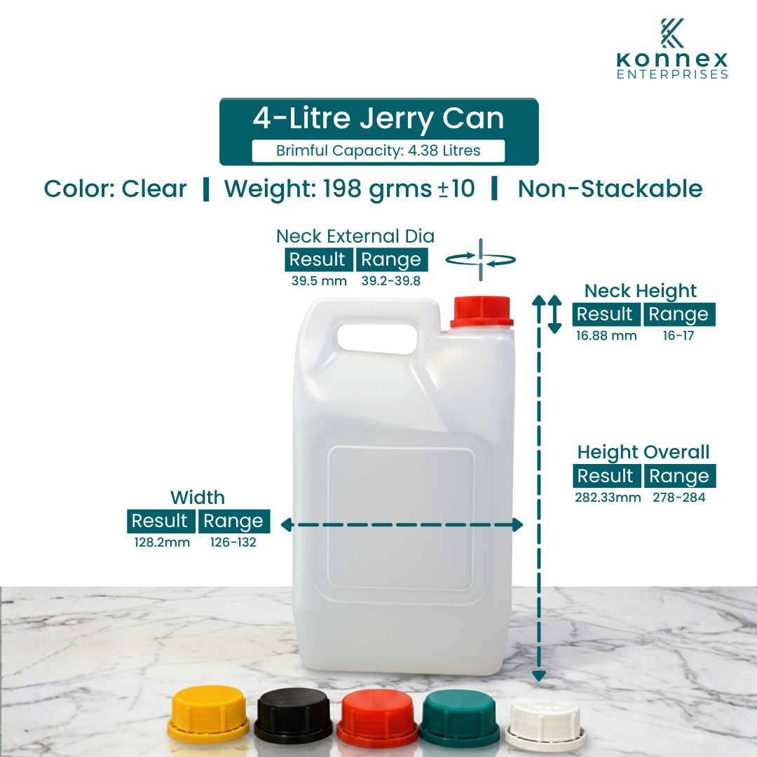 4 Litre Jerry Can