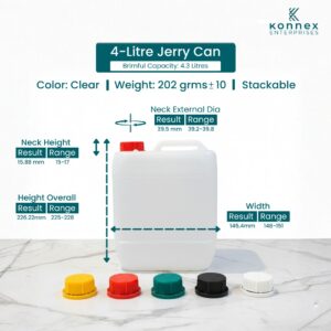 4 Litre Jerry Can