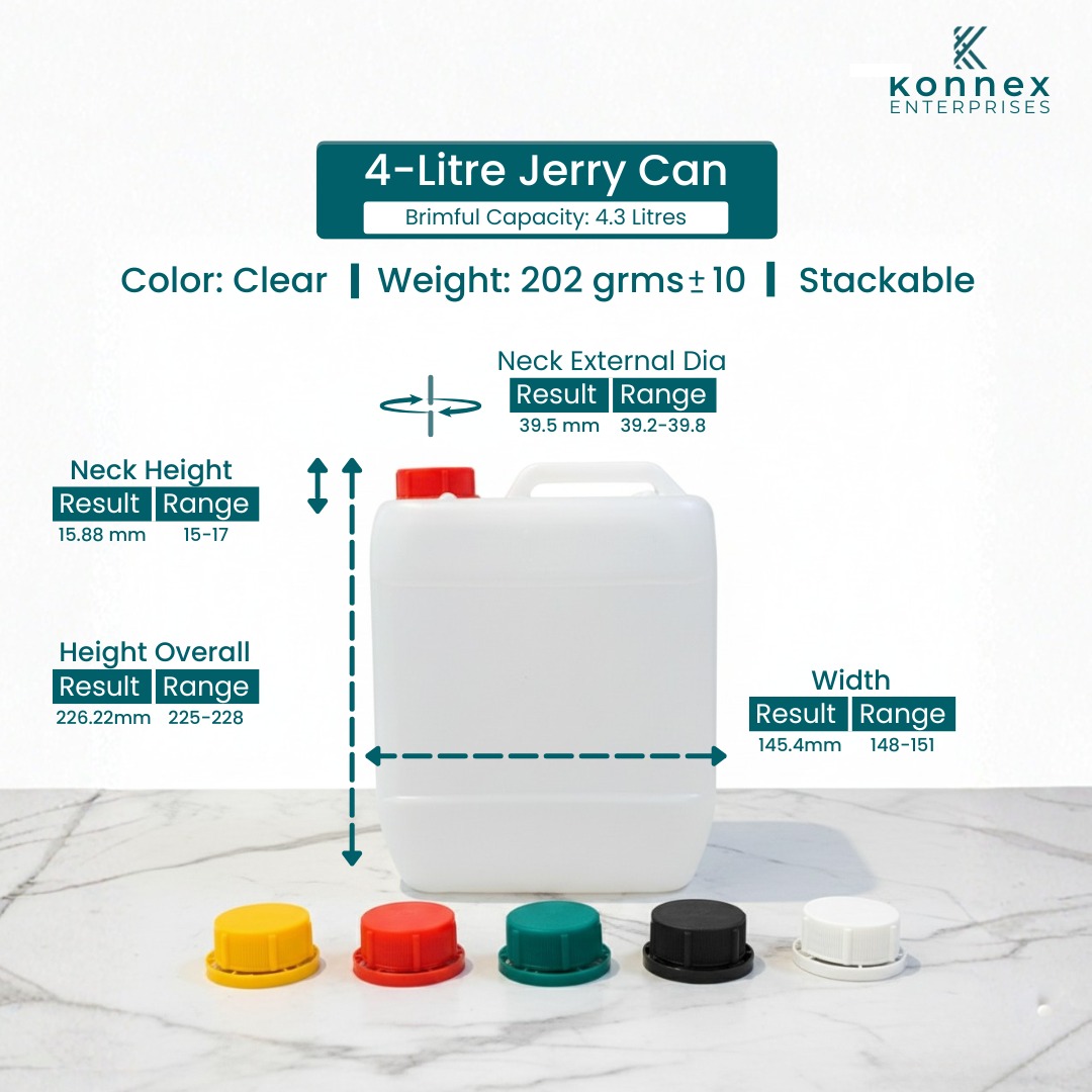 4 Litre Jerry Can