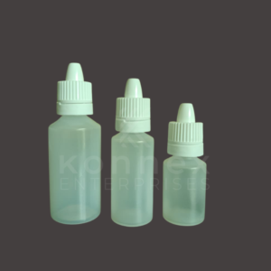 ldpe dropper bottles in 5ml 10ml and 15ml sizes with white tamper evident caps