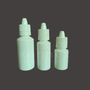 hdpe dropper bottles in 5ml 10ml and 15ml sizes in white plastic with tamper evident caps