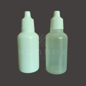 30ml hdpe ldpe dropper bottles in opaque white and semi translucent plastic with caps